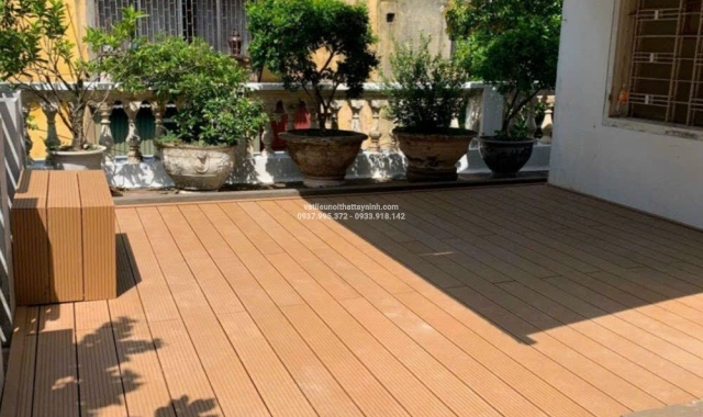Thanh ốp sàn ngoại thất 2d, 3d chống mối mọt, đẹp 