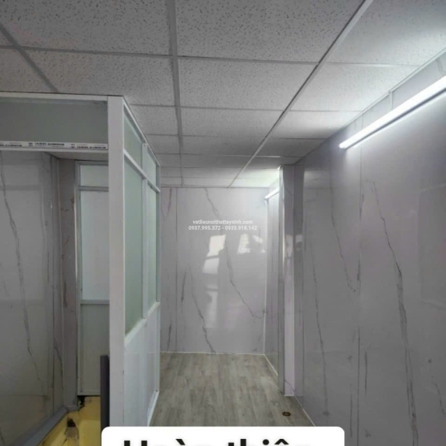 Decor lại toàn bộ tường, la phông, sàn