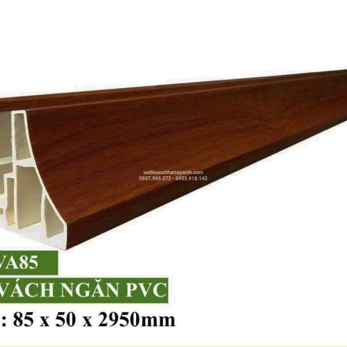 Chân đế vách ngăn PVC - VA85