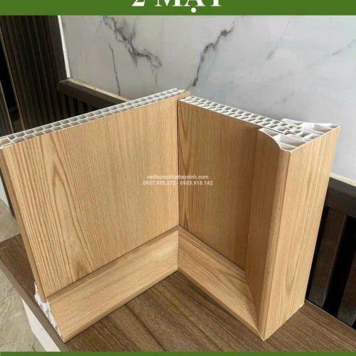 Tấm vách ngăn PVC 2 mặt